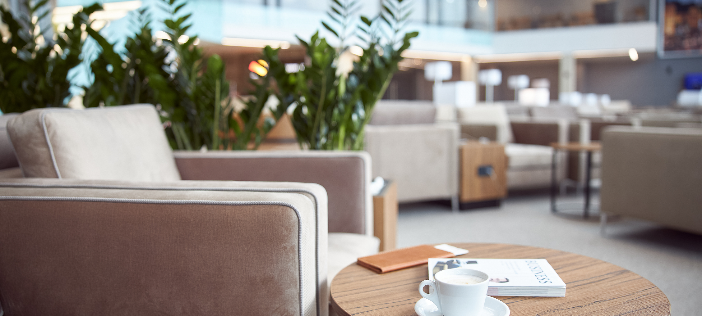 寧靜、舒適的休息室